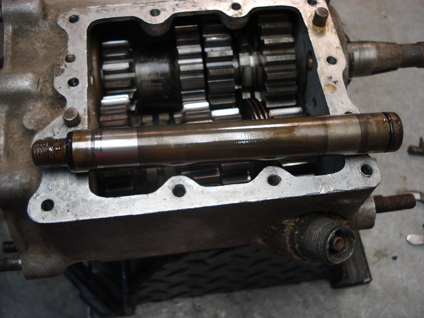 Harley ratchet top transmission, complete tear down and total rebuild Shovelhead Forum